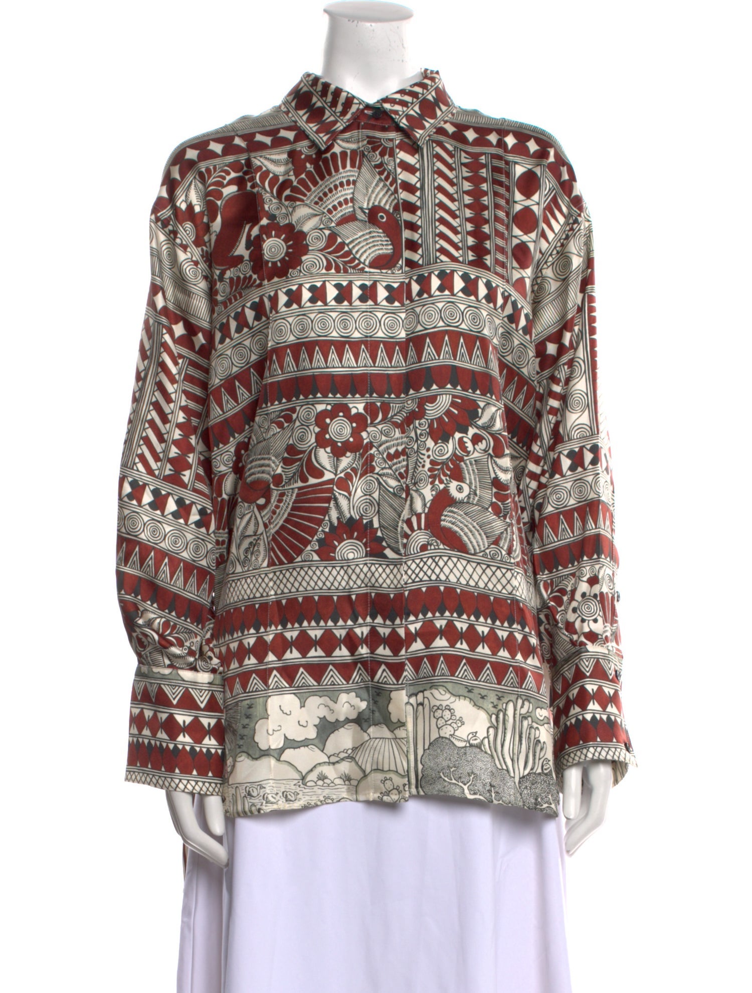 Heirlome Silk Printed Tunic