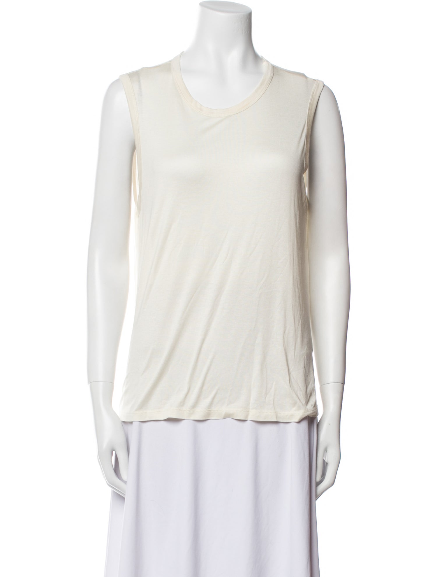 Heirlome Silk Scoop Neck Top