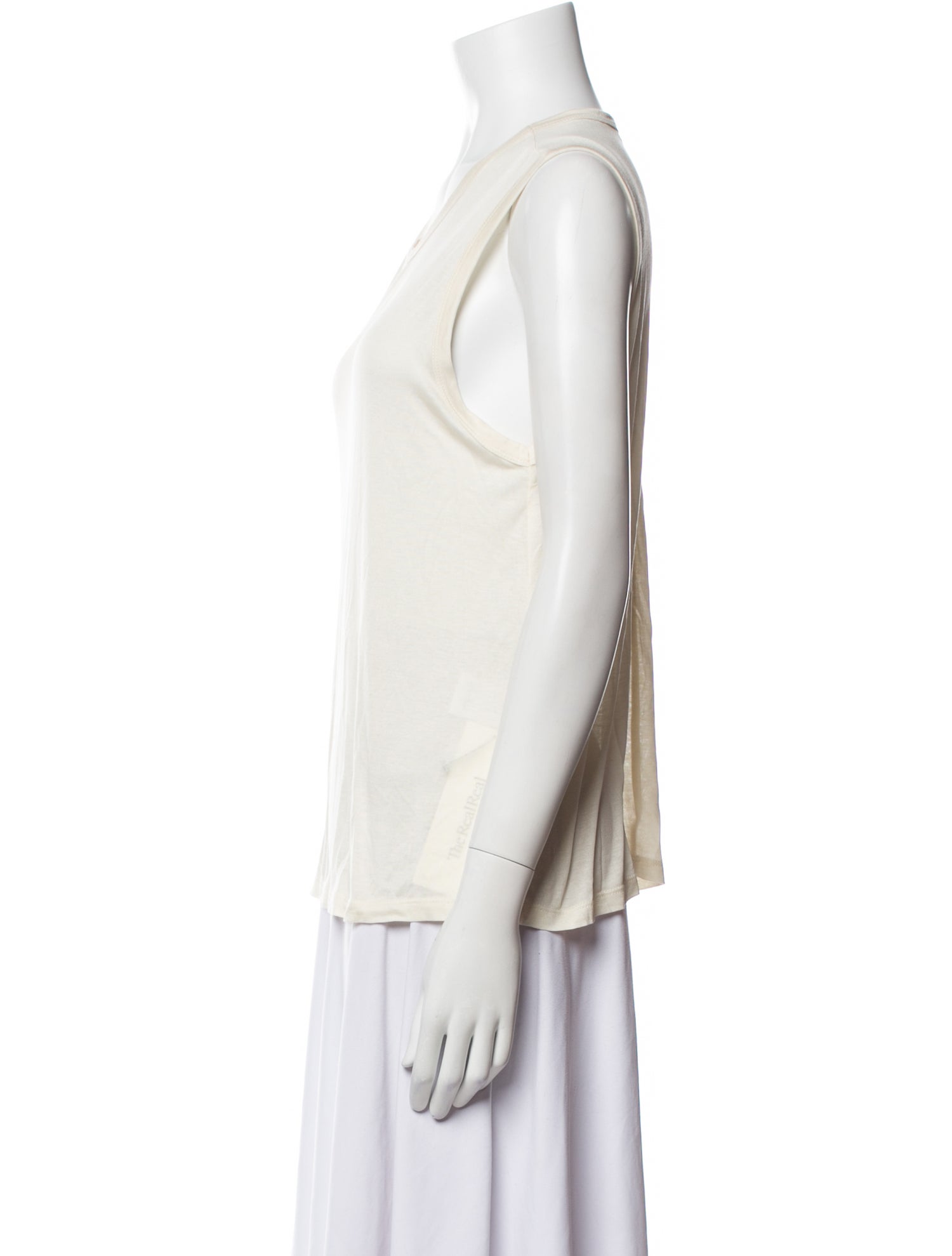 Heirlome Silk Scoop Neck Top