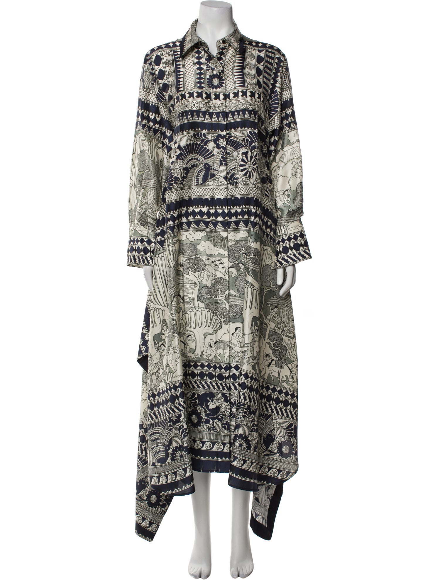 Heirlome Silk Long Dress w/ Tags