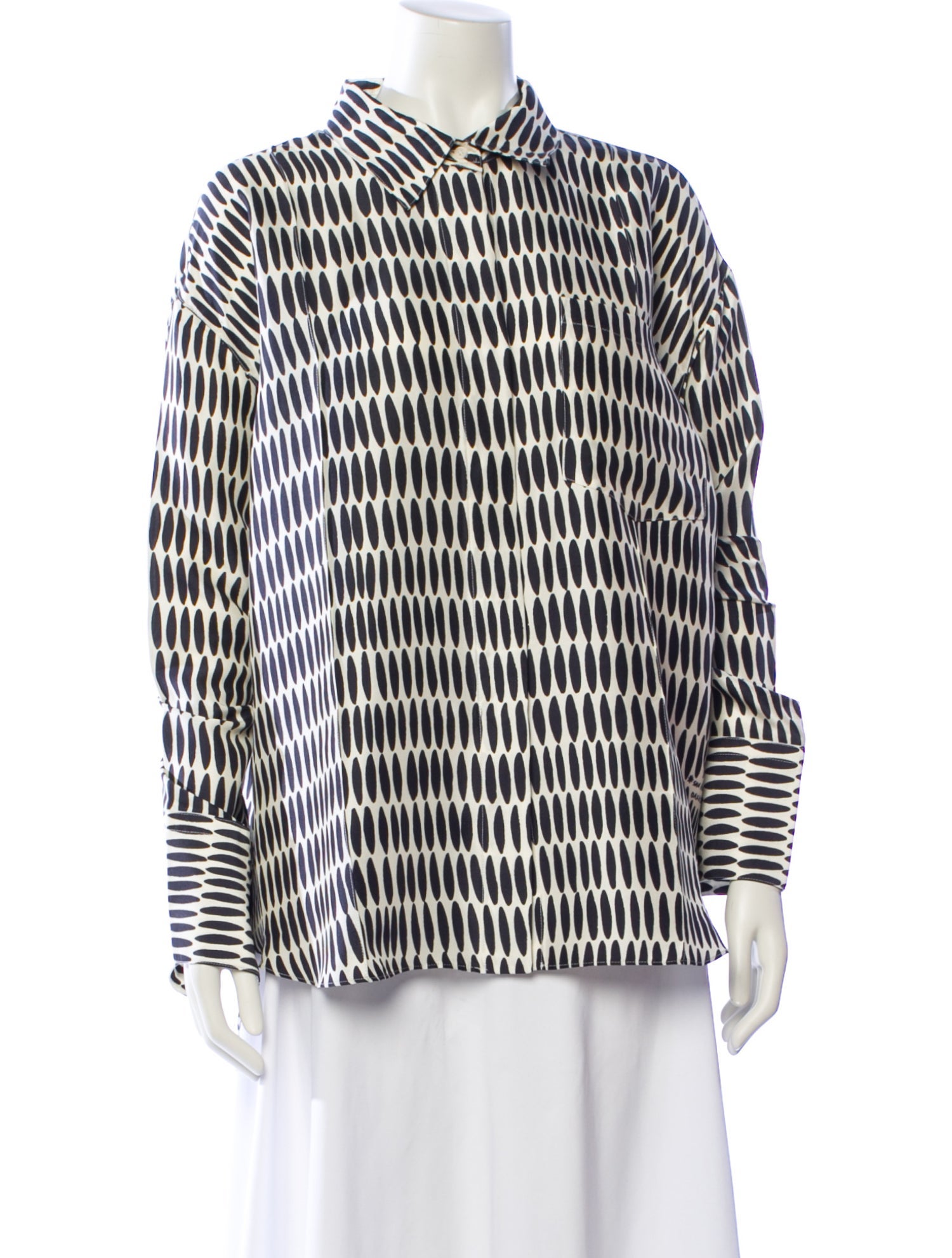 Heirlome Striped Long Sleeve Button-Up Top