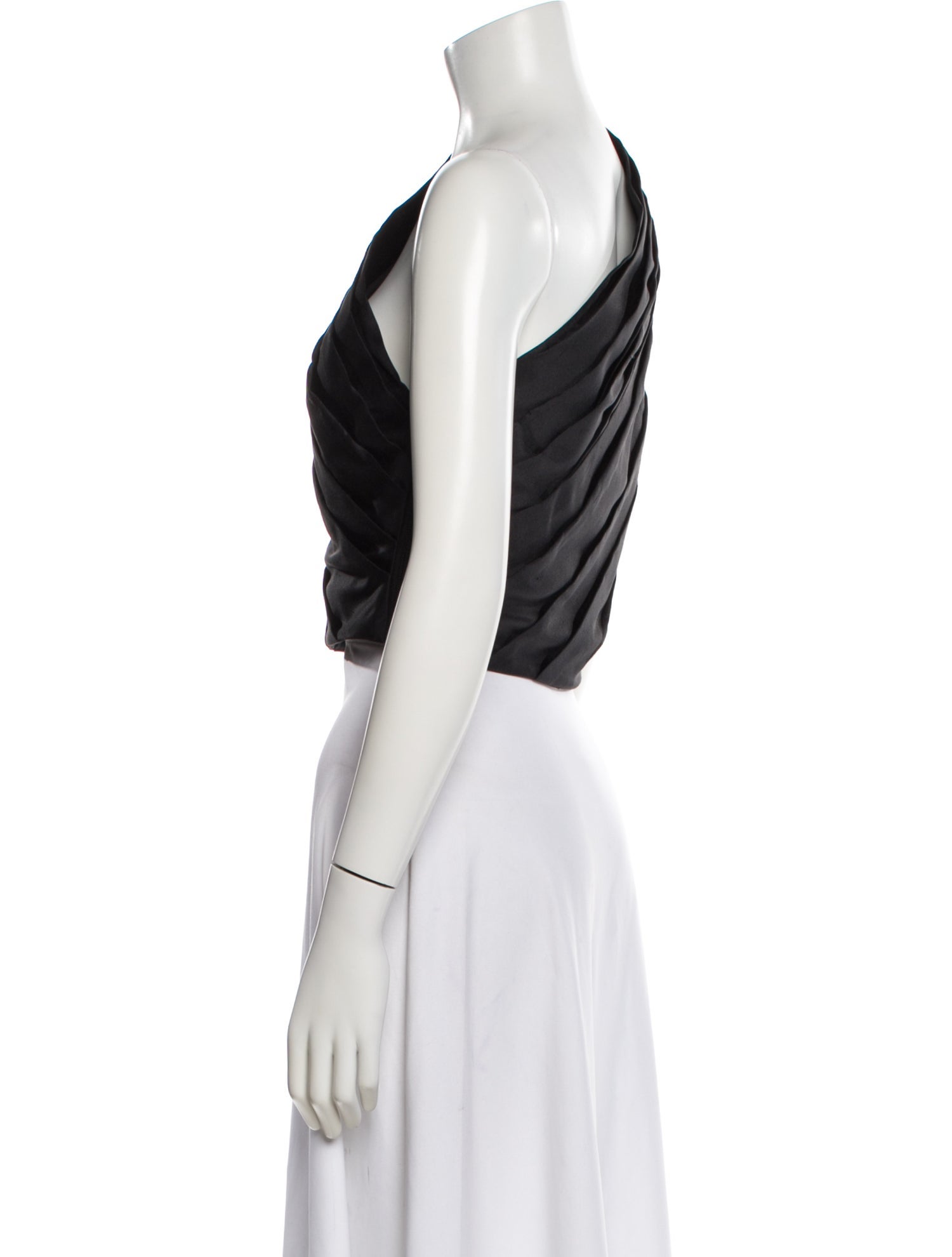 Heirlome Silk One-Shoulder Top w/ Tags