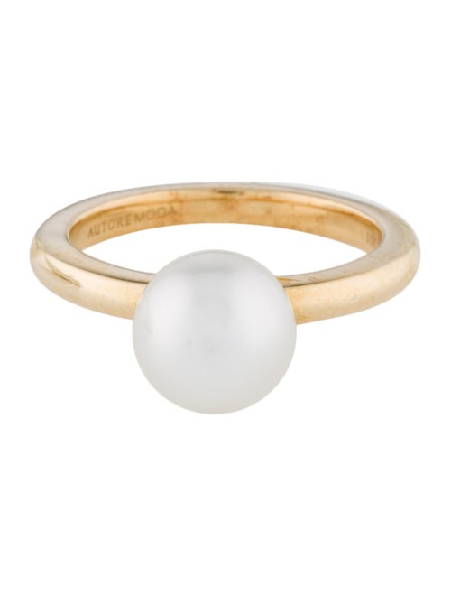 AUTORE MODA 10K Pearl Gigi Cocktail Ring