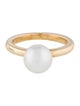 AUTORE MODA 10K Pearl Gigi Cocktail Ring