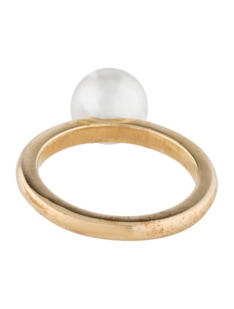AUTORE MODA 10K Pearl Gigi Cocktail Ring