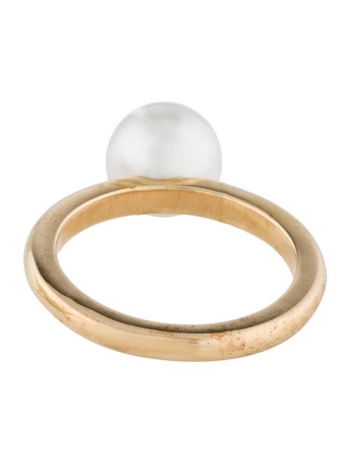 AUTORE MODA 10K Pearl Gigi Cocktail Ring