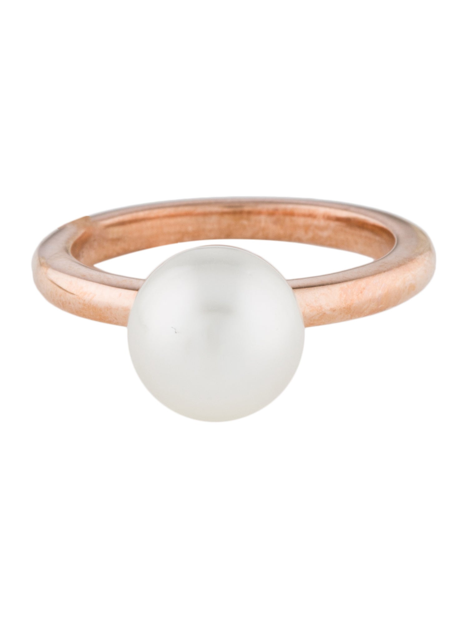 AUTORE MODA 10K Pearl Gigi Cocktail Ring