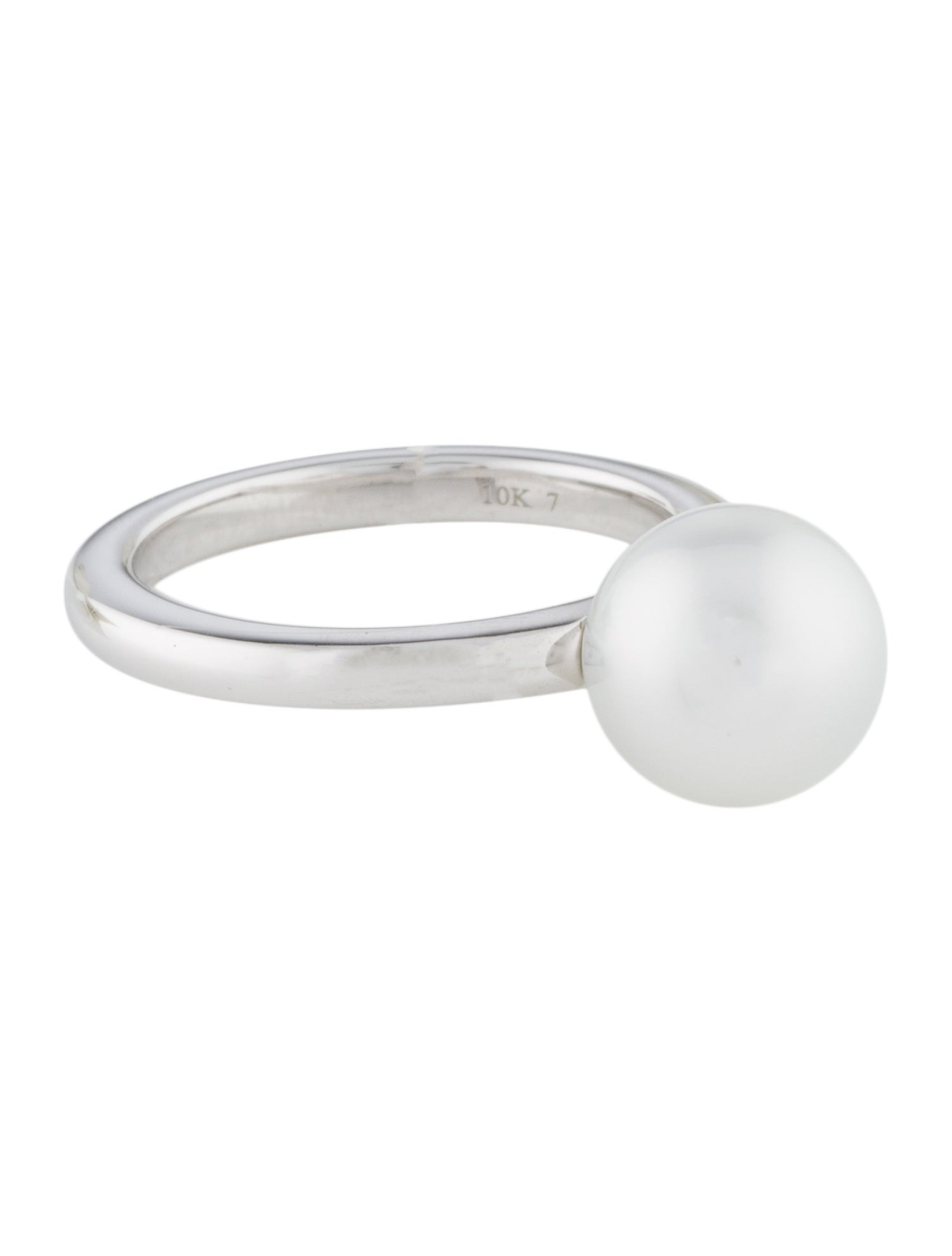 AUTORE MODA 10K Pearl Gigi Cocktail Ring