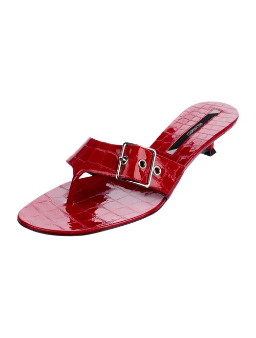 Christen Leather Flip Flops