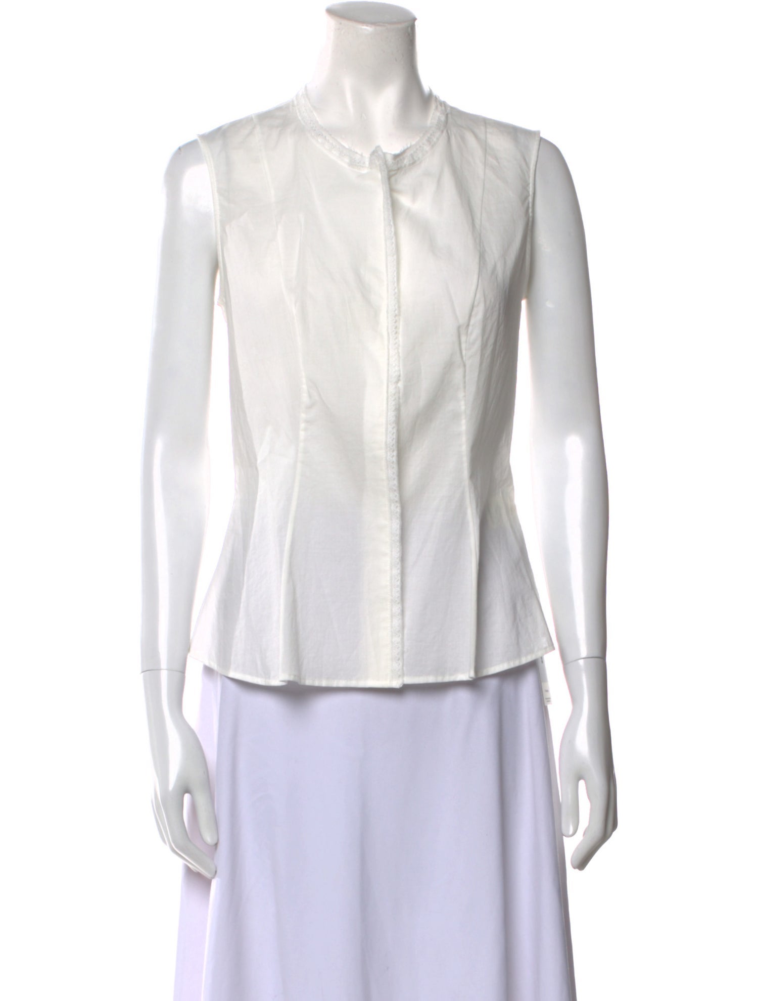 Colleen Allen Crew Neck Sleeveless Top w/ Tags