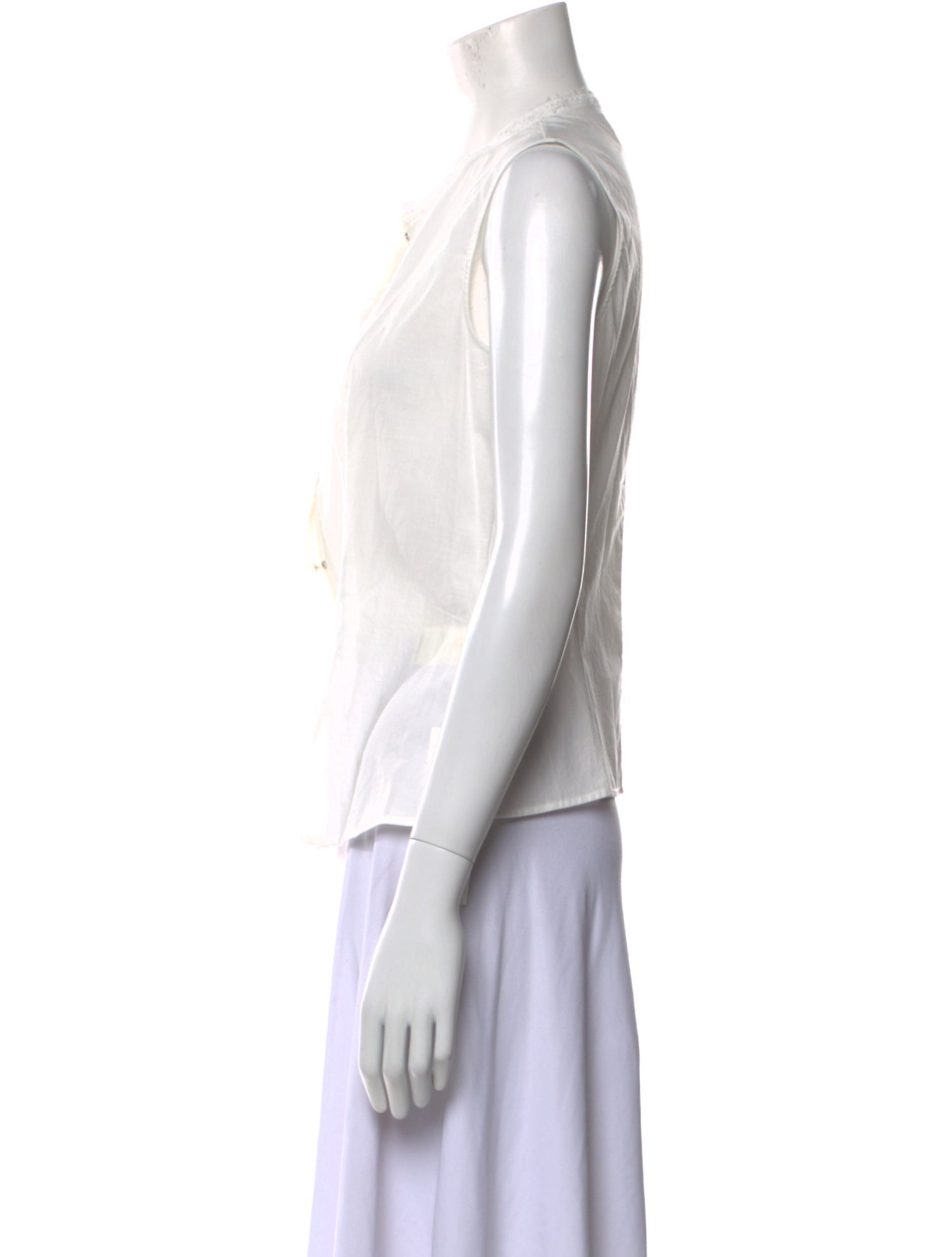 Colleen Allen Crew Neck Sleeveless Top w/ Tags