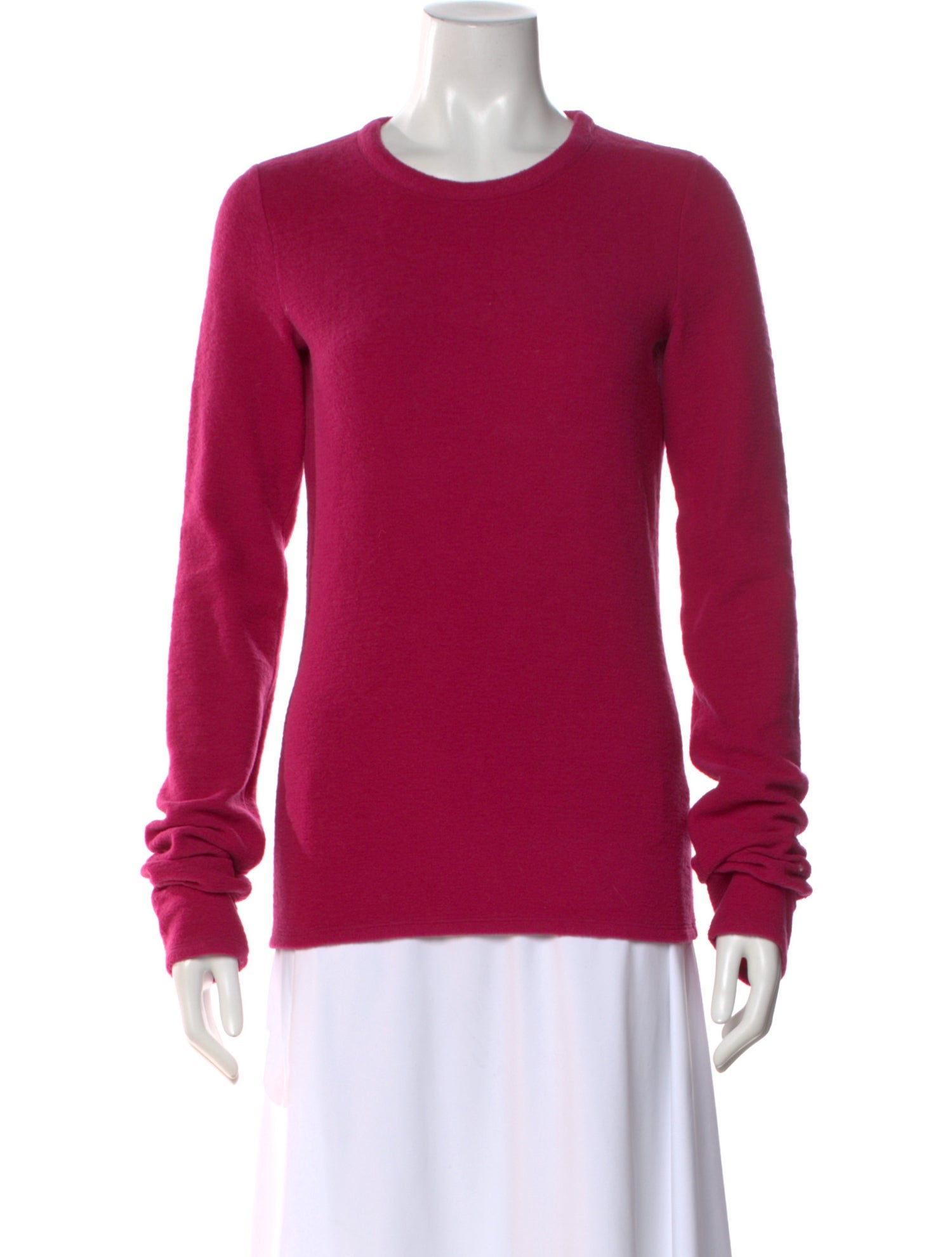 Colleen Allen Nylon Crew Neck Sweater