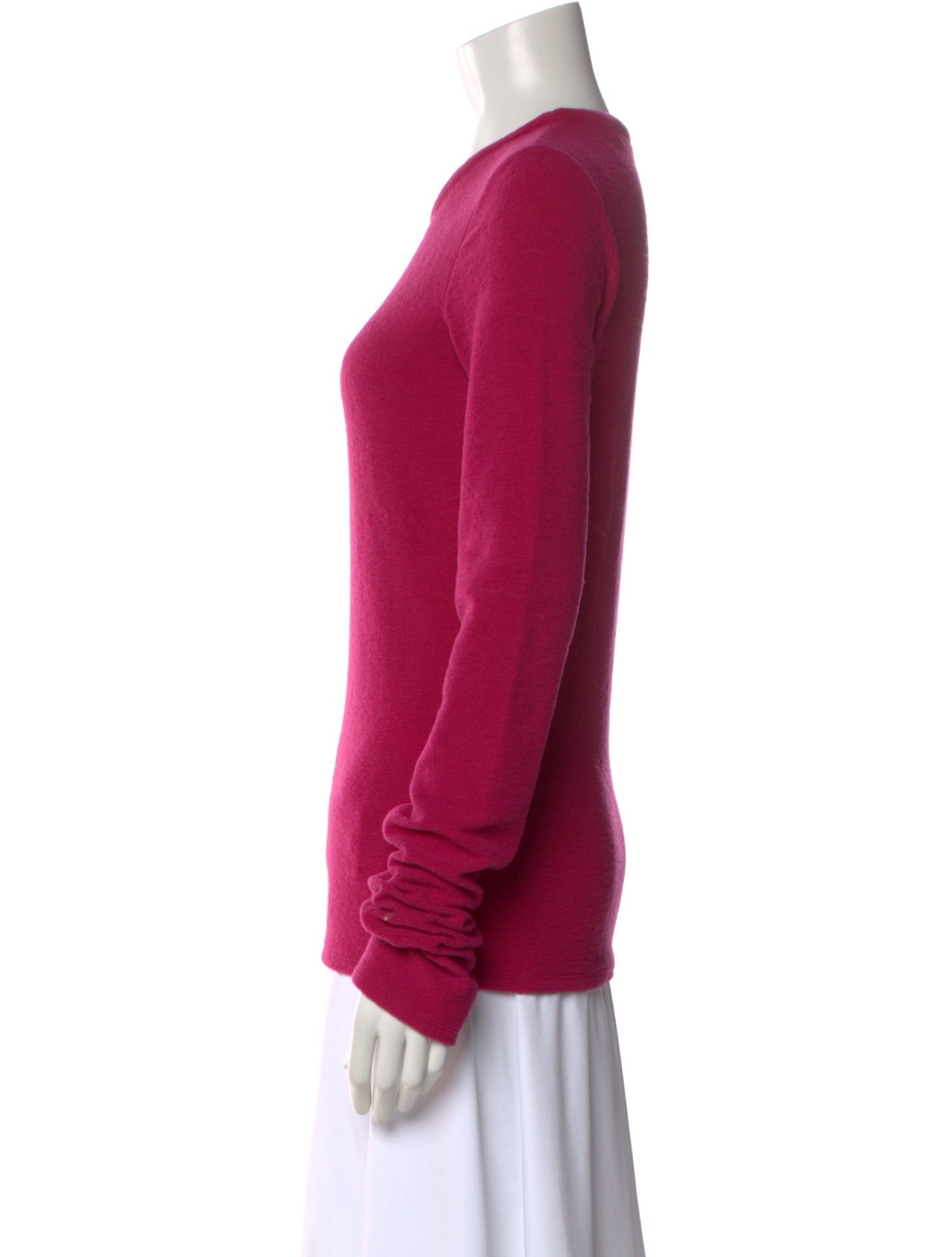 Colleen Allen Nylon Crew Neck Sweater