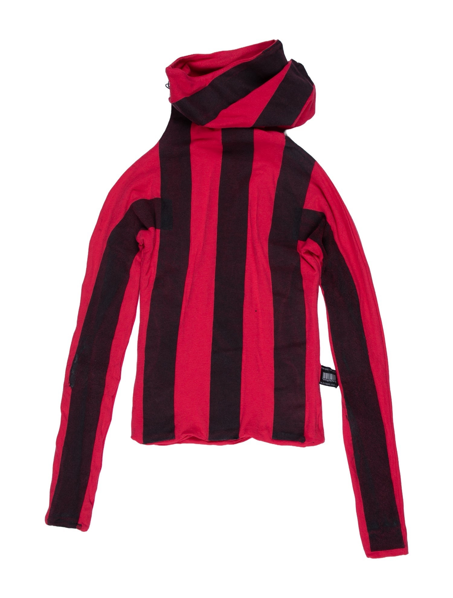 PROTOTYPES Striped Turtleneck Hoodie w/ Tags