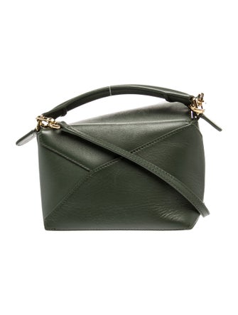 Loewe x Suna Fujita Leather Puzzle Edge Pandas Mini