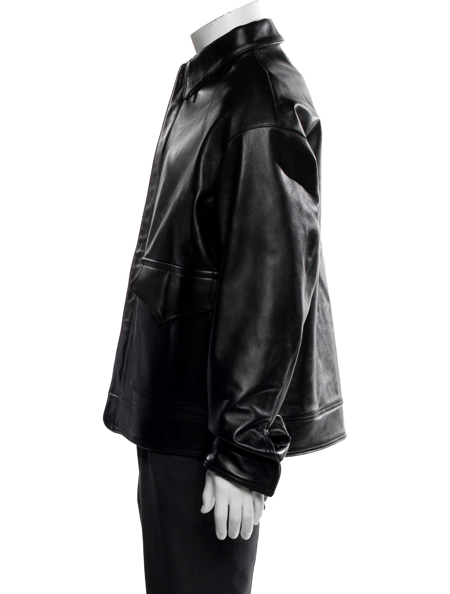 A. Presse Leather Moto Jacket w/ Tags