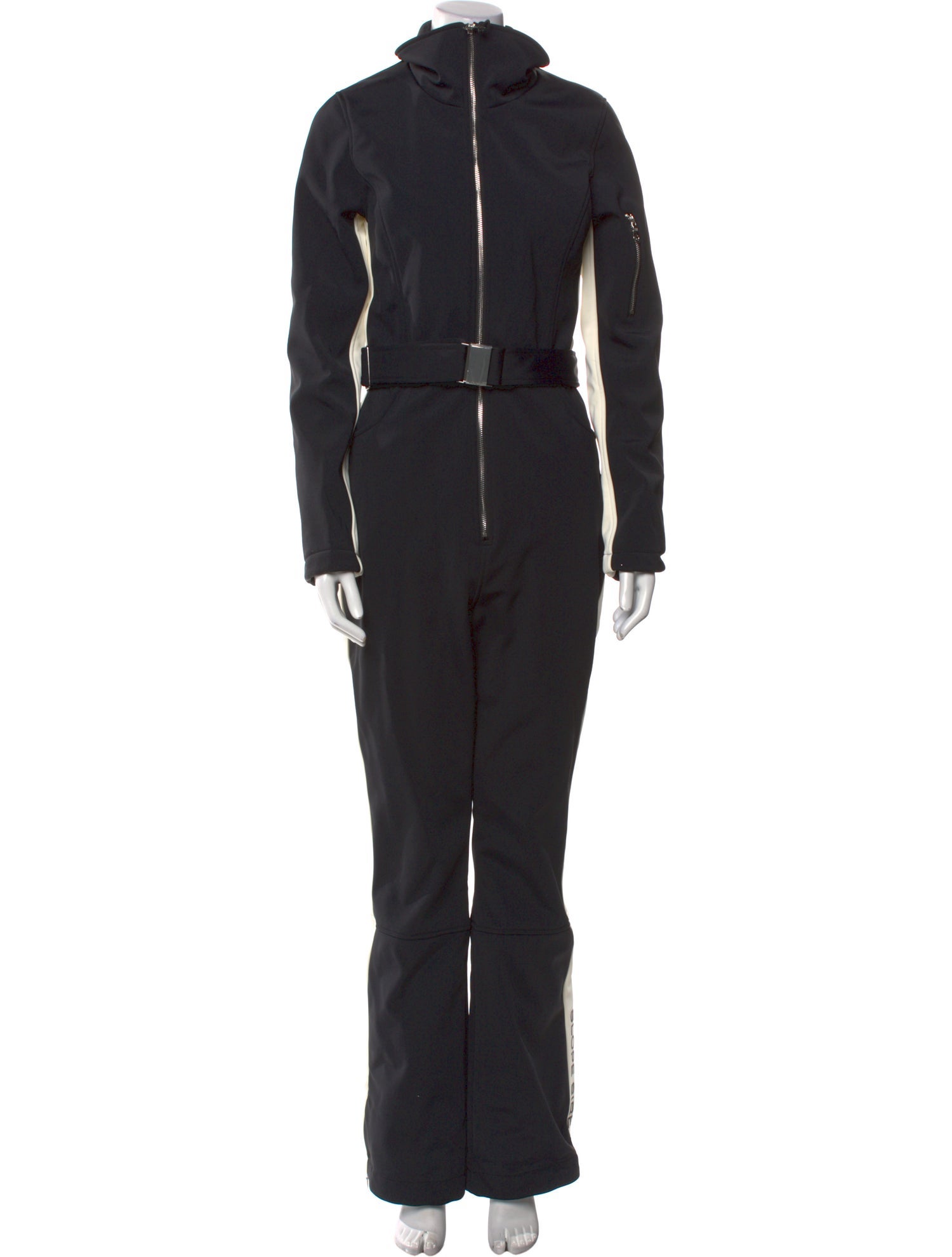 Slope Siren Nylon Mock Neck Jumpsuit