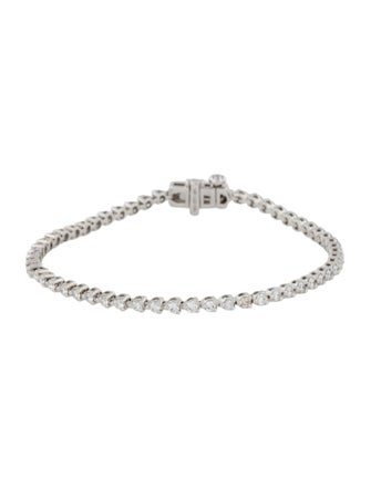 Grown Brilliance 14K 2.00ctw Lab-Grown Diamond Three-Prong Tennis Bracelet