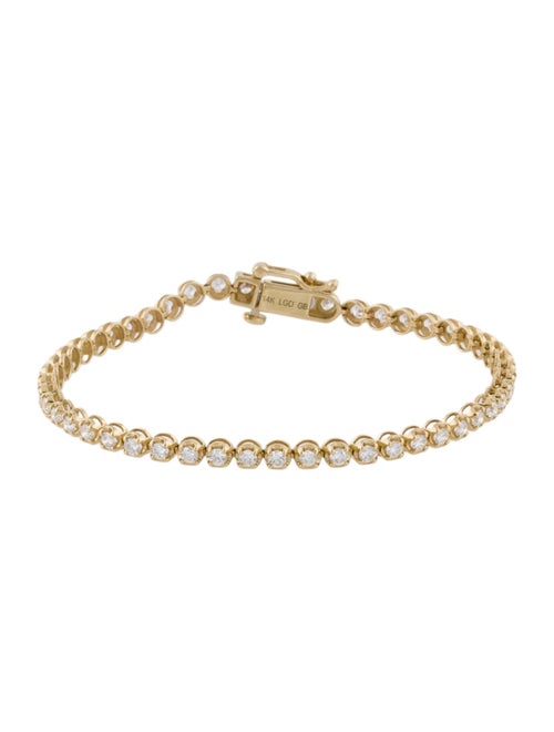 Grown Brilliance 14K Lab-Grown 2.00ctw Diamond Tennis Bracelet