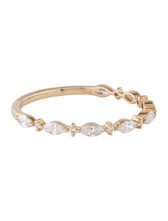 Grown Brilliance Lab-Grown Diamond Alternating Wedding Band