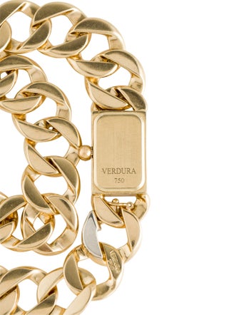 Verdura Curb Link Double Wrap Watch