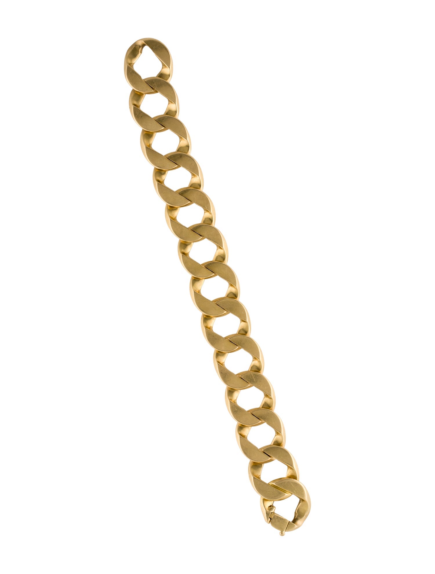 Verdura 18K Curb Link Bracelet