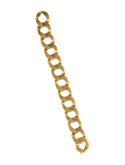 Verdura 18K Curb Link Bracelet