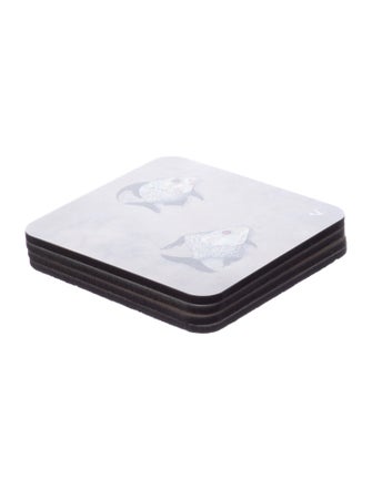 Verdura Set of 4 Table Coasters