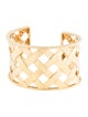 Verdura 18K Criss Cross Cuff Bracelet