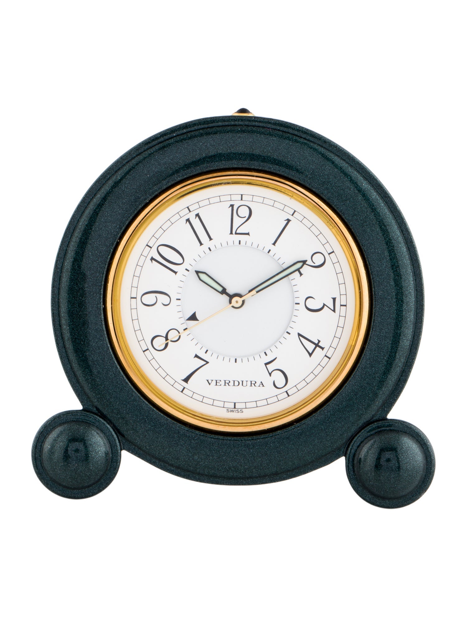 Verdura Vintage Travel Clock
