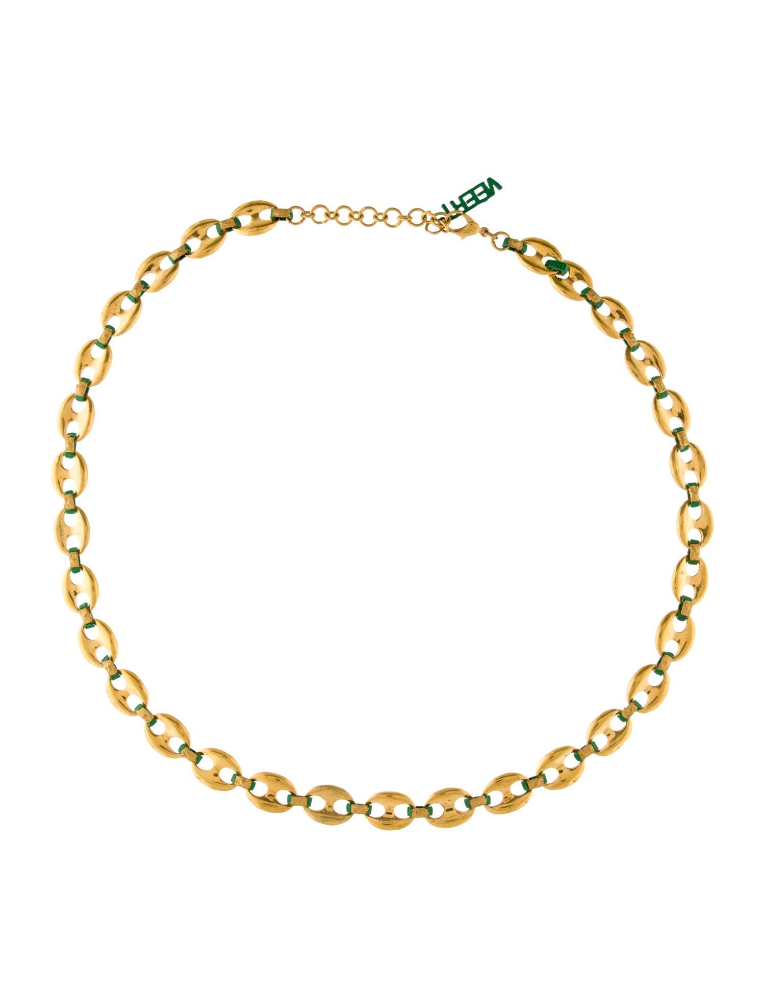 VEERT Micro 3D Logo Necklace