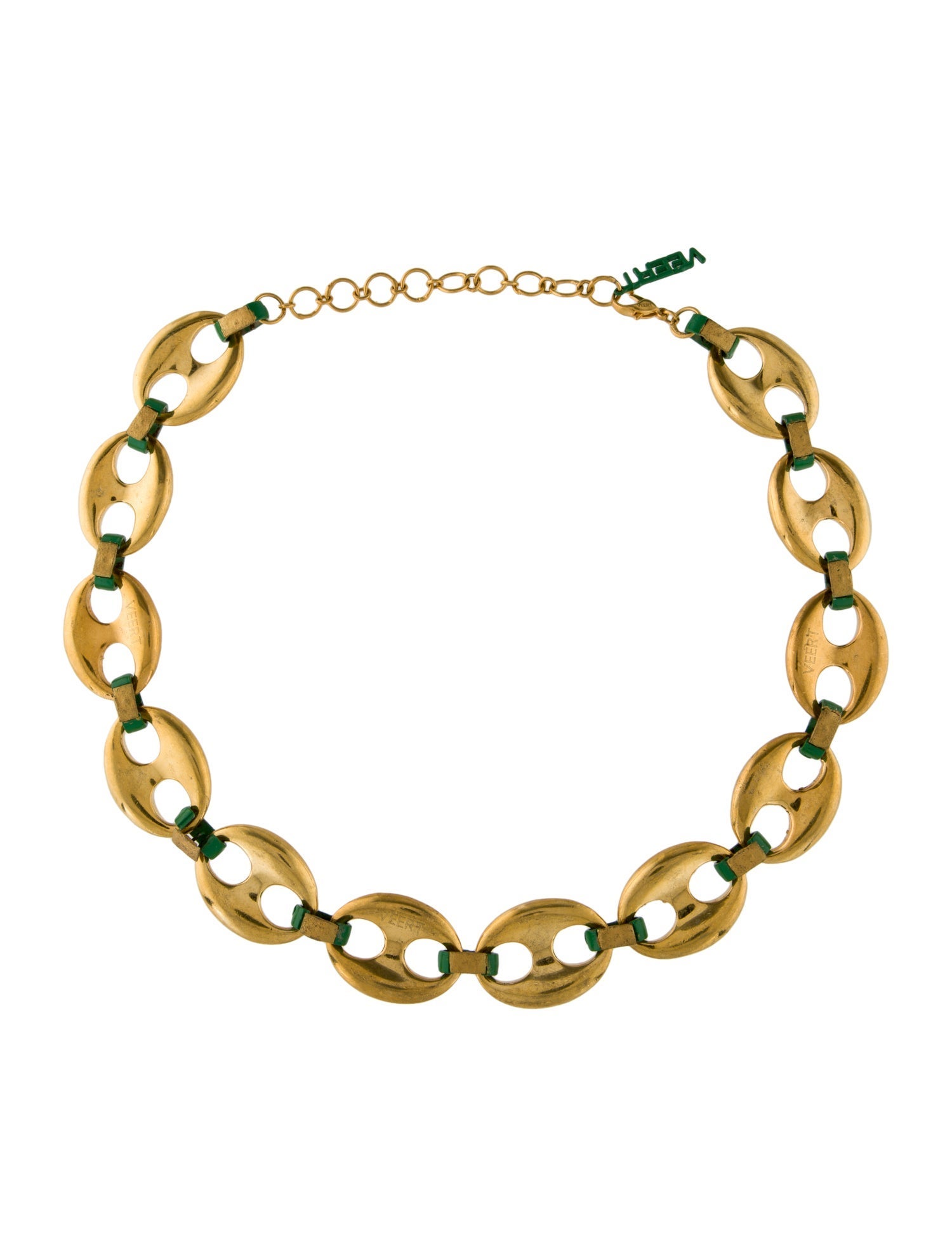 VEERT Macro 3D Logo Necklace