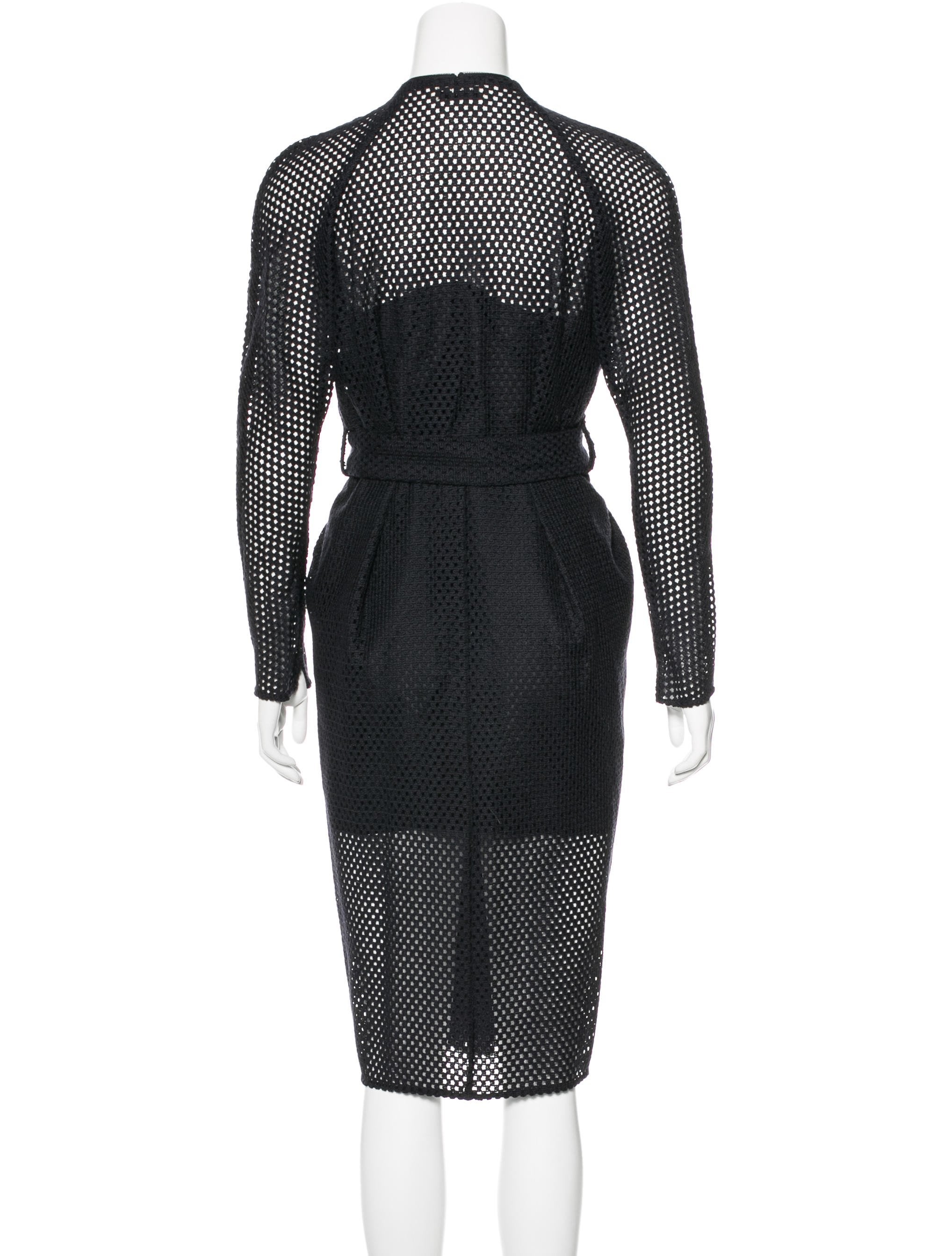 open knit dress