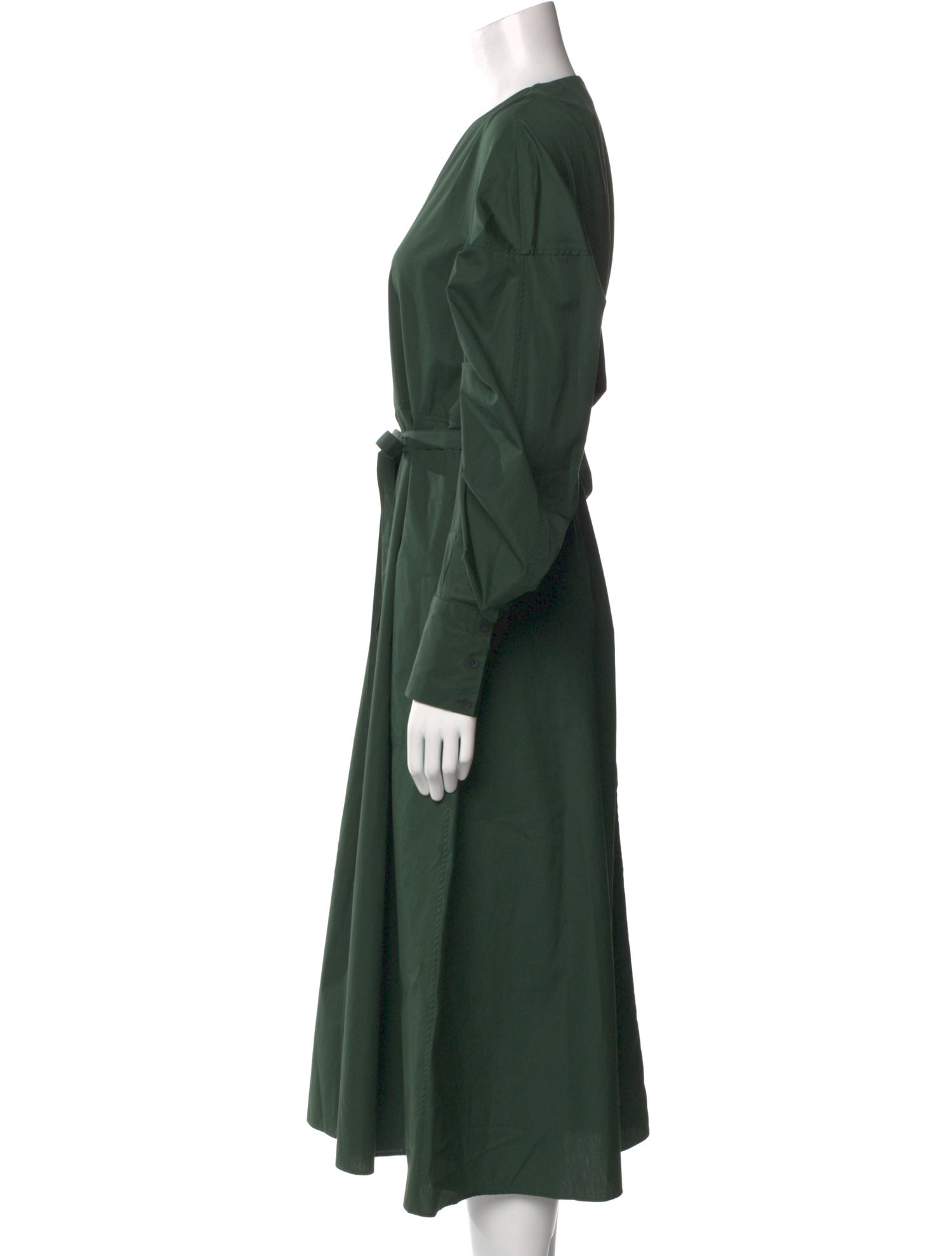 Veronique Leroy V-Neck Long Dress