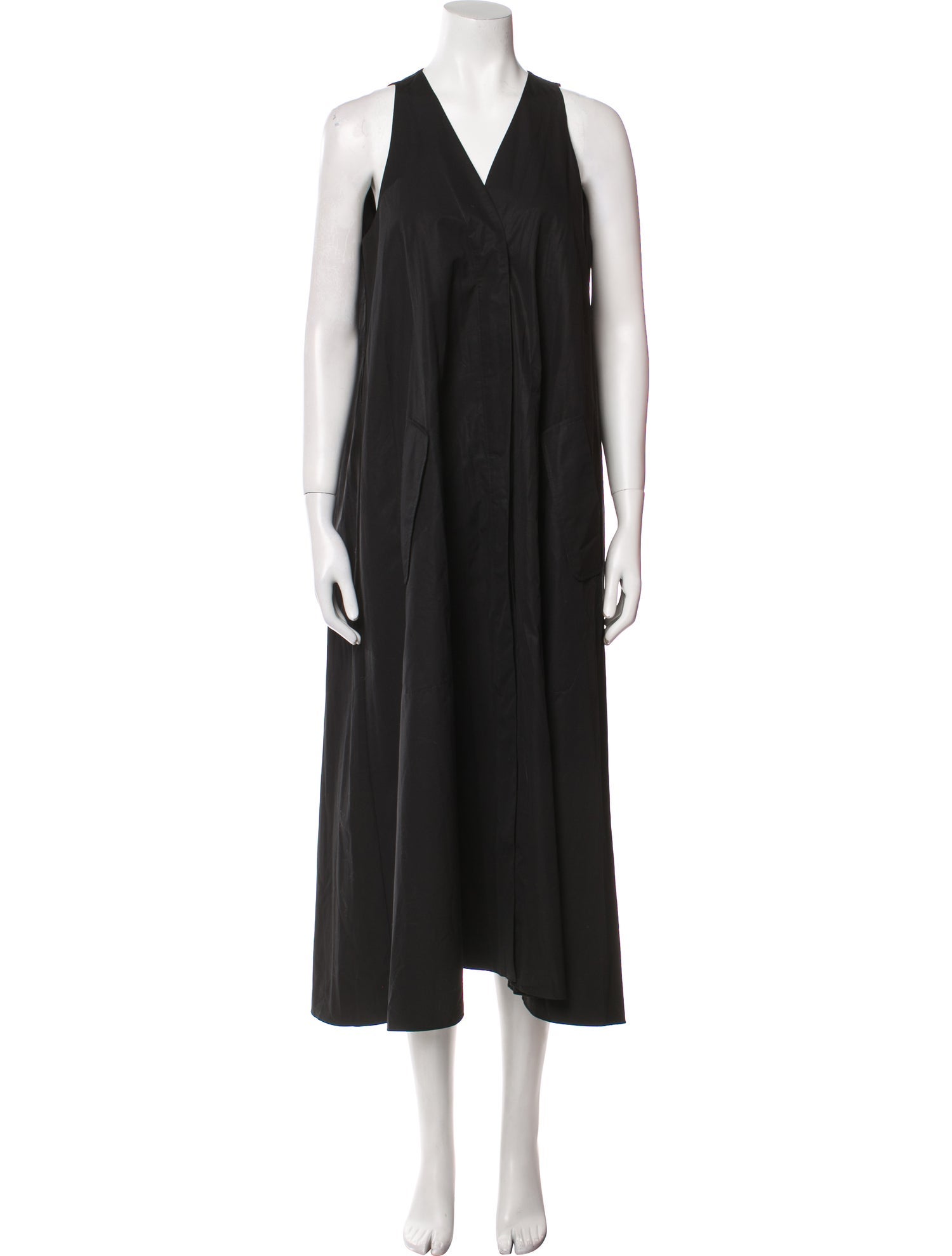 Veronique Leroy V-Neck Long Dress