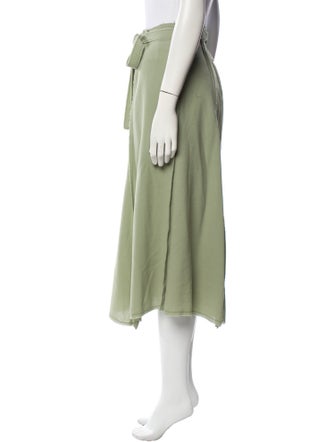 Veronique Leroy Wool Midi Length Skirt