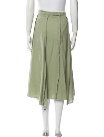 Veronique Leroy Wool Midi Length Skirt