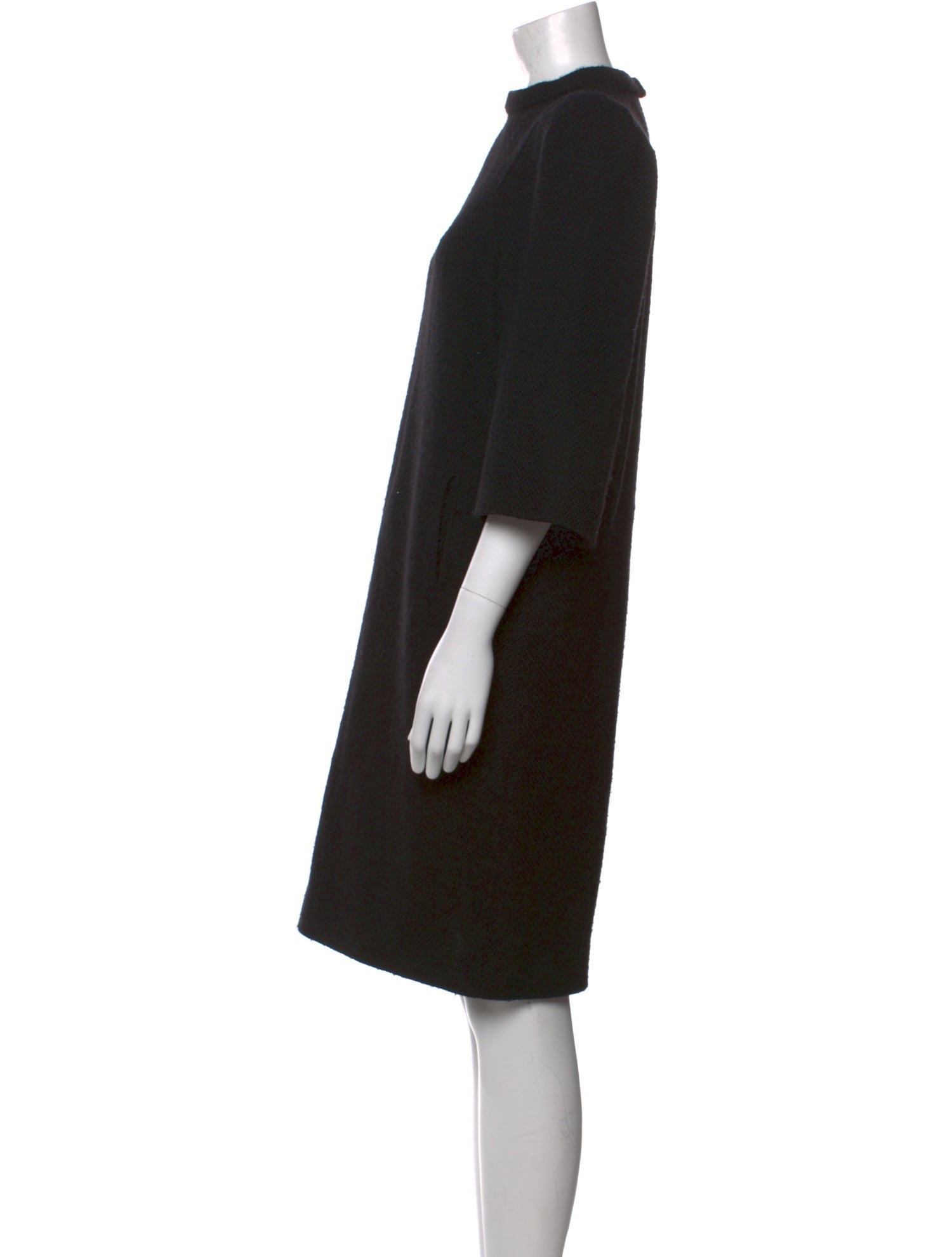 Veronique Leroy Wool Mini Dress