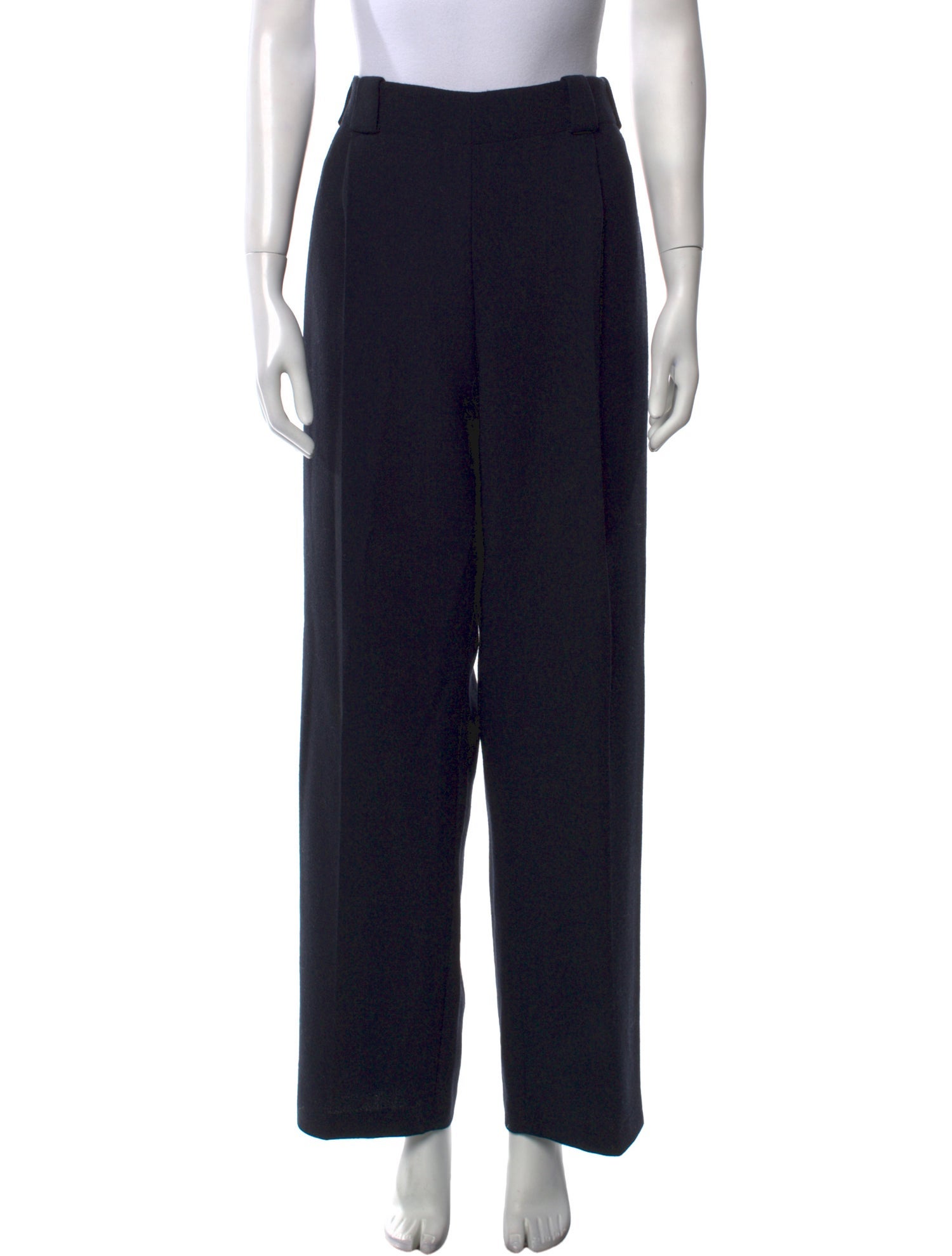 Veronique Leroy Wool Wide Leg Pants