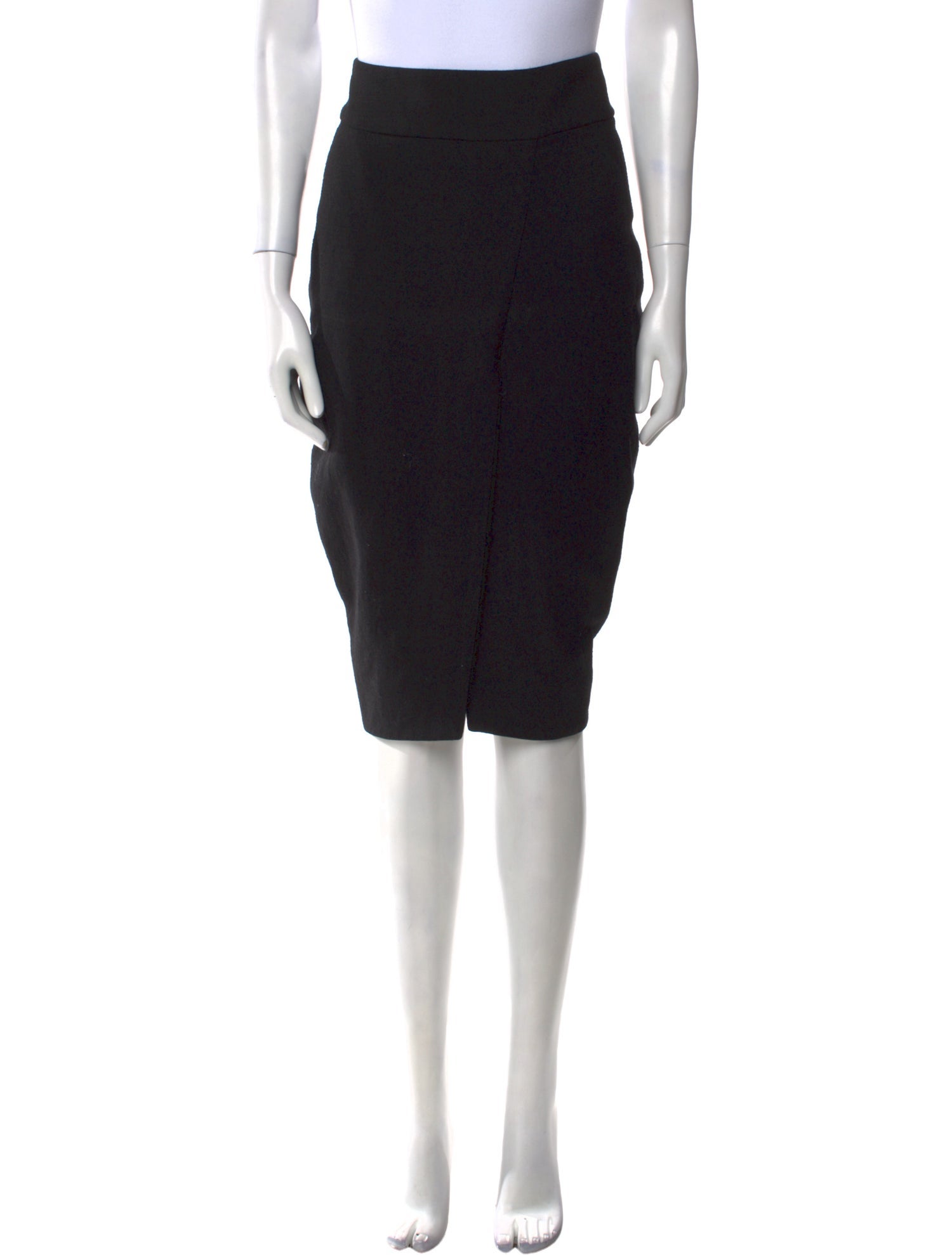 Veronique Leroy Wool Knee-Length Skirt