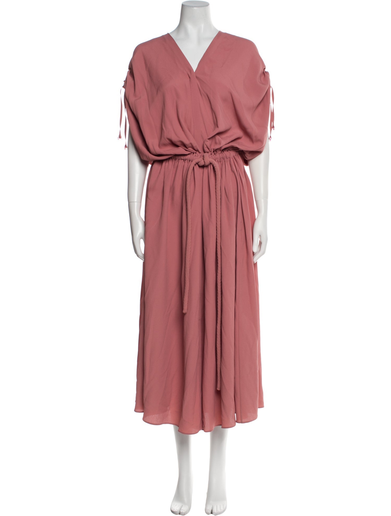 Veronique Leroy V-Neck Long Dress w/ Tags