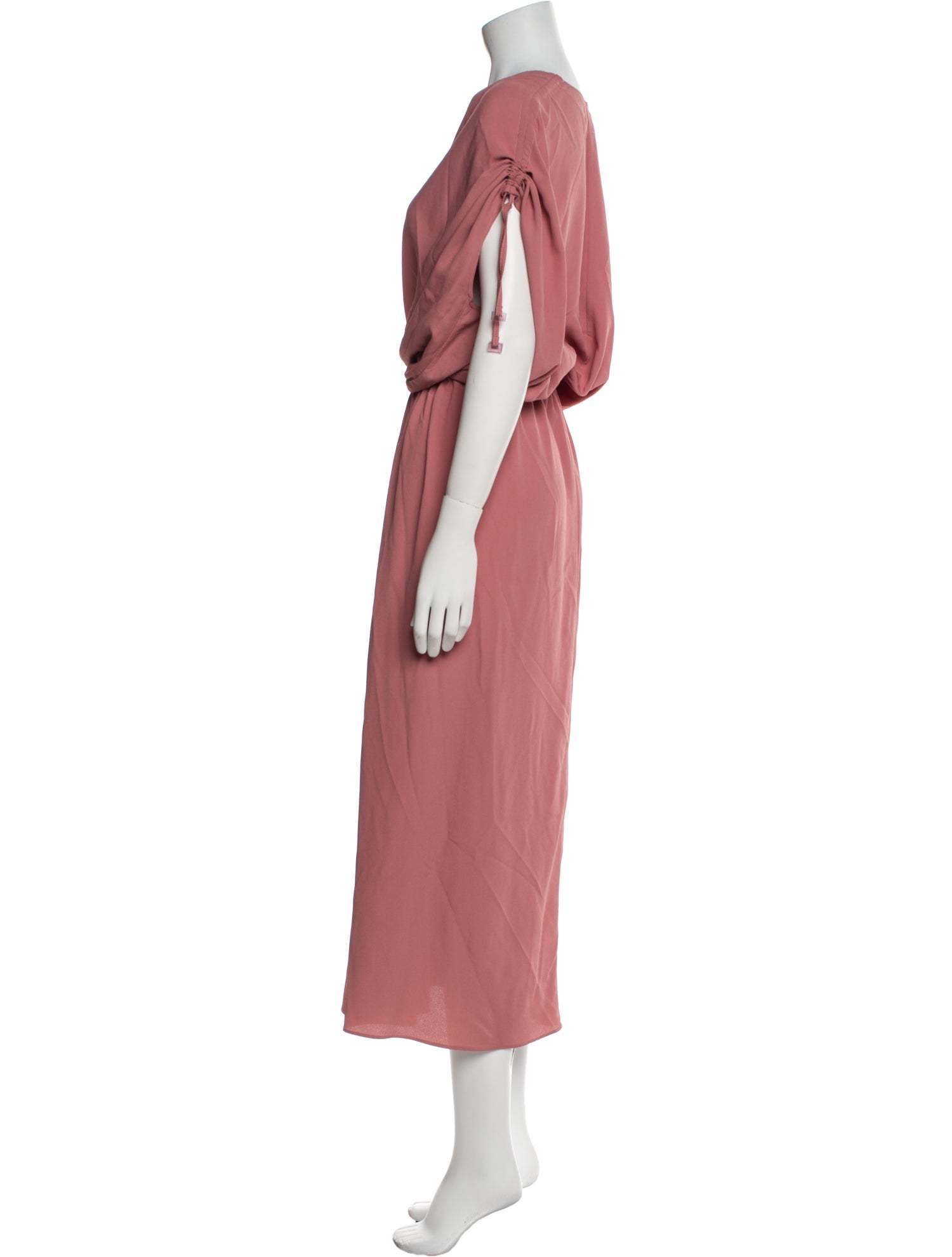 Veronique Leroy V-Neck Long Dress w/ Tags