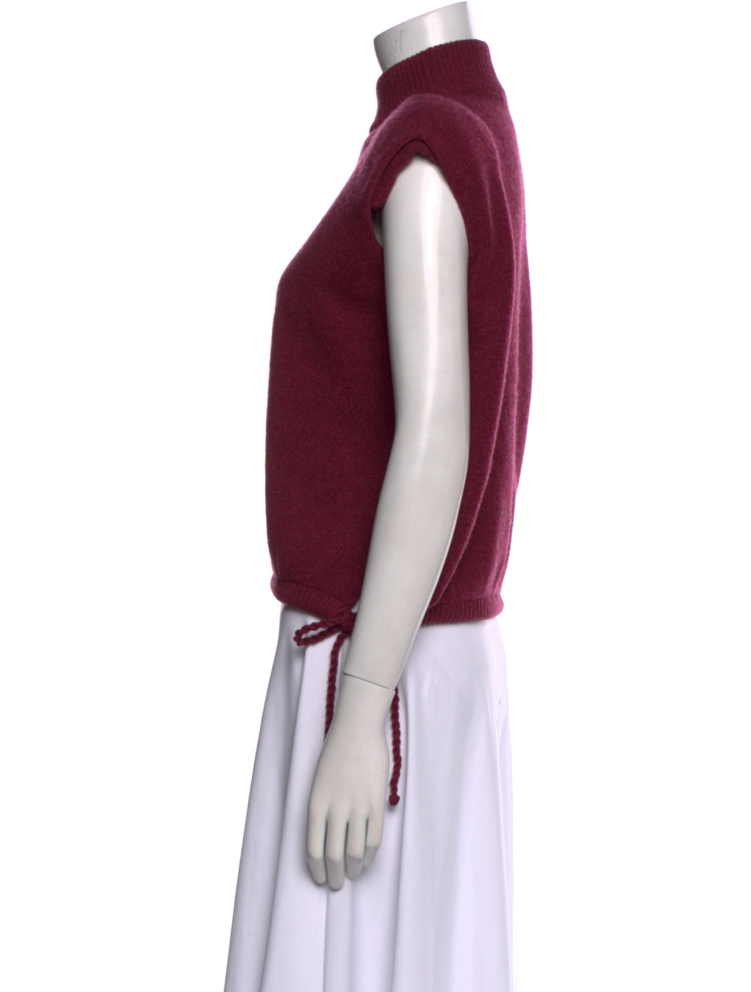 Veronique Leroy Virgin Wool Turtleneck Sweater