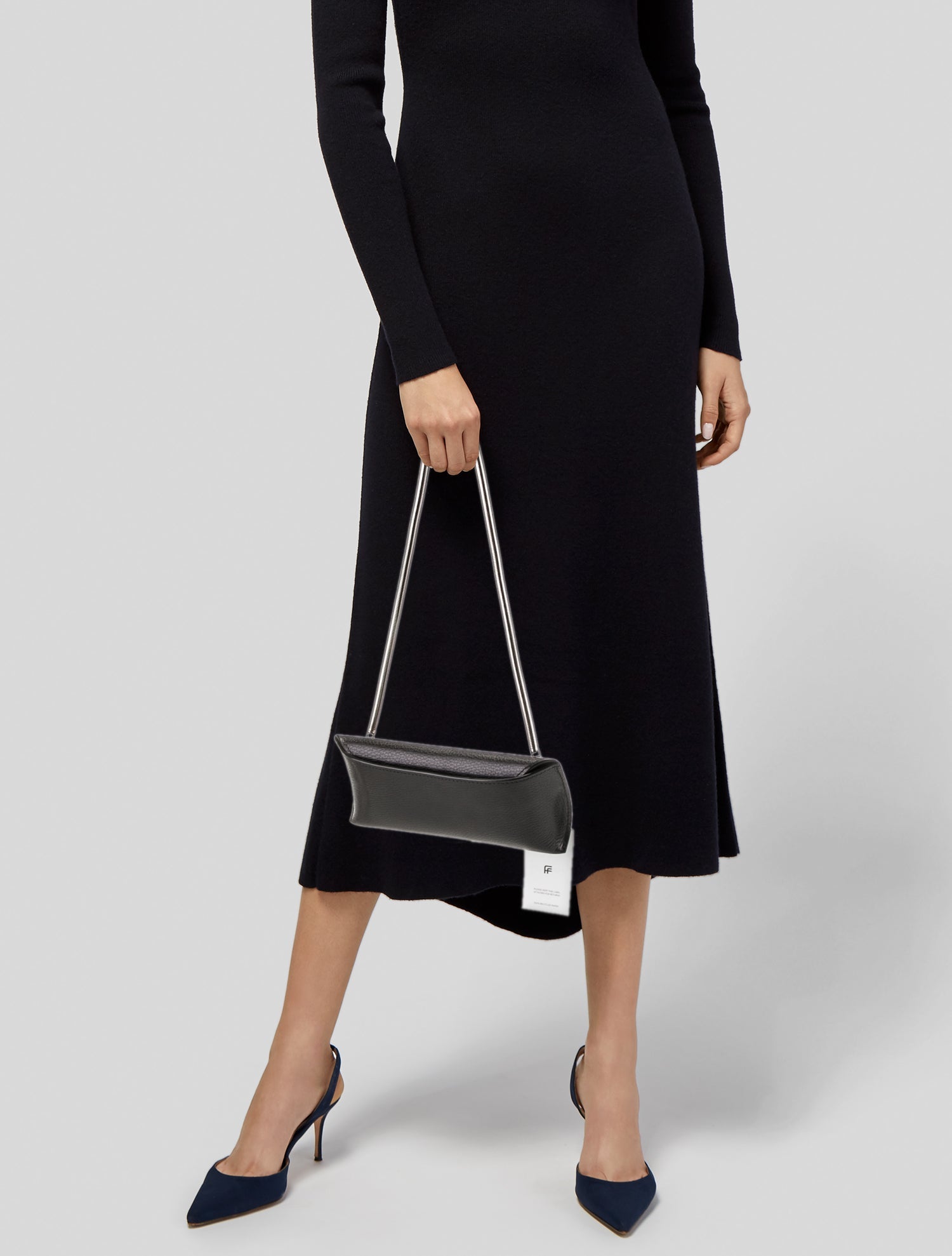 Venczel Leather Shoulder Bag