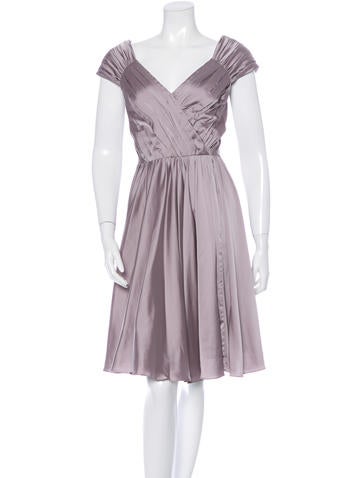 Vera Wang Sleeveless Midi Dress w/ Tags