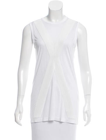 Vera Wang Bead-Embellished Sleeveless Top w/ Tags