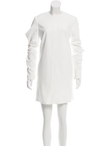 Vera Wang Ruched-Accented Mini Dress w/ Tags