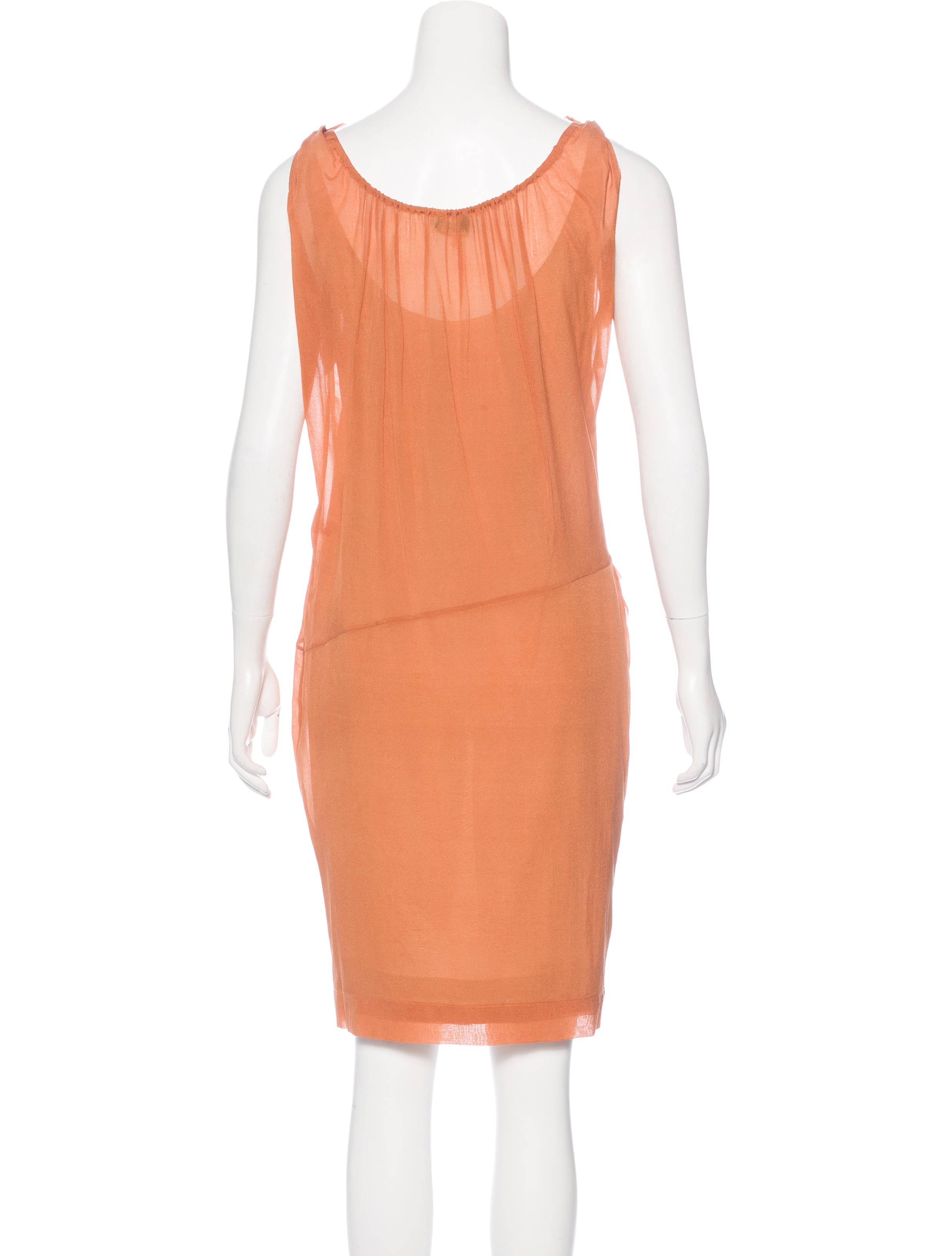 Vera Wang Sleeveless KneeLength Dress Clothing VER26741 The RealReal