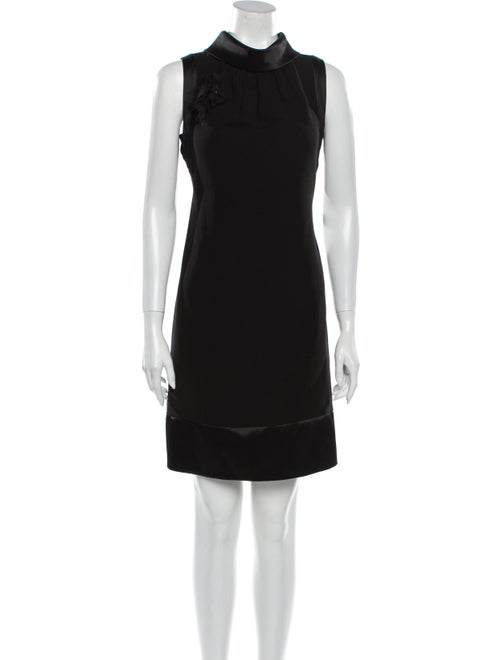 Vera Wang Turtleneck Mini Dress