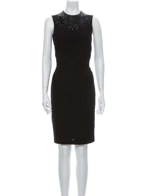Vera Wang Wool Knee-Length Dress Wool